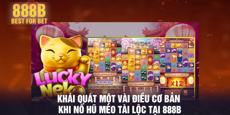 Khái quát một vài điều cơ bản khi nổ hũ mèo tài lộc tại 888B